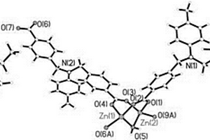 4‑(N,N′‑双(4‑羧基苄基)氨基)甲苯锌配合物及合成方法