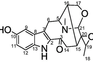 稠合醚环单萜吲哚生物碱类化合物、制备方法和应用