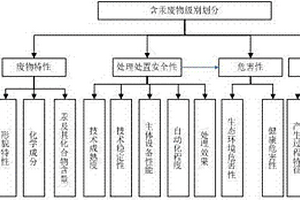 含汞废物的分级处理方法