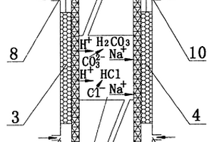 柱状薄层电自生式离子色谱抑制器