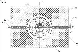 可实现Fano共振的扇形纳米传感器