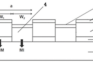 阵列式窄带滤光片及其制备方法