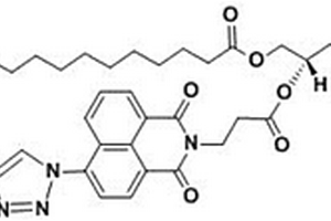 氟化荧光磷脂及其合成方法和应用