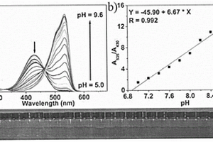 线粒体靶向的pH敏感的比率型荧光探针及其制备方法和应用