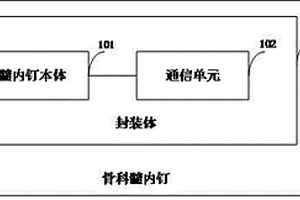 骨科髓内钉、人体骨折端的受力应变监测系统及方法