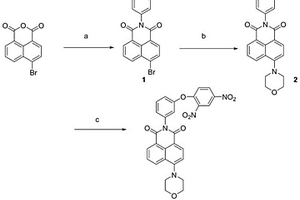 溶酶体靶向的双光子硫化氢荧光探针的制备方法