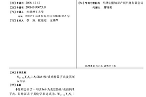 M(1-X) Y2S4∶Ax/ZnS核/壳结构量子点及其制备方法