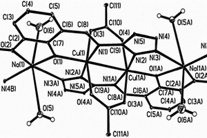 荧光材料[Cu2Na2(mtyp)2(CH3COO)2(H2O)3]n及合成方法