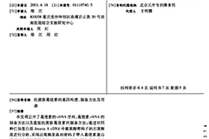 抗菌肽葛佬素的基因构建、制备方法及用途