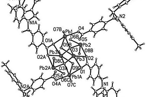 新型荧光材料4‑(N,N′‑双(4‑羧基苄基)氨基)甲苯铅配合物及合成方法