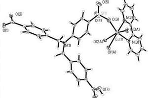 荧光材料4‑(N,N′‑双(4‑羧基苄基)氨基)苯磺酸镉配合物及合成方法