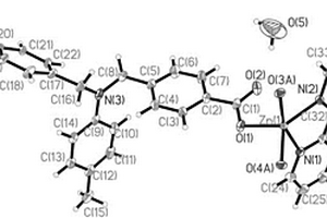 甲苯与1,10‑菲罗啉构筑的新型荧光材料及合成方法