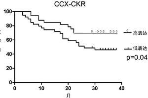 趋化因子诱饵受体CCX-CKR在结直肠癌中的表达的评估模型的建立方法