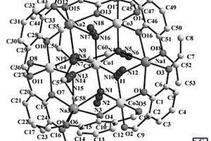 磁性材料HN(C2H5)3·[Co4Na3(heb)6(N3)6]及合成方法