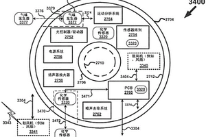 响应基于传感器数据的生物体状态的组合扬声器和光源