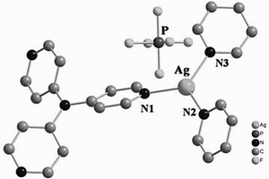 基于六氟磷酸银合成的二维Ag(I)配合物及其合成方法与应用
