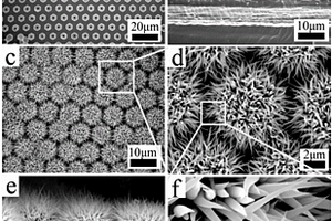 银-锗-硅异质分级结构阵列及其制备方法和用途