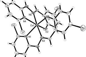 抗癌药物5‑溴水杨醛缩‑2‑氯‑6‑肼基吡啶席夫碱钴配合物及合成方法