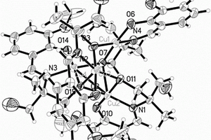 磁性材料水杨醛衍生物席夫碱铜配合物[Cu4(hmdo)4]·H2O及合成方法