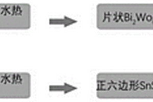 Bi<Sub>2</Sub>WO<Sub>6</Sub>与SnS<Sub>2</Sub>构建形成异质结构复合材料及其制备方法