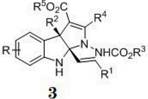 手性吲哚啉并吡咯化合物及其合成方法