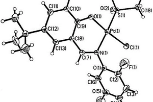 含希夫碱配体的铂绿光材料及其制备方法