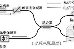 基于前向布里渊散射的温度和声阻双参量传感方法及装置