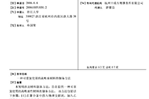 可重复使用的高吸油材料的制备方法