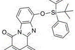 苯并咪唑并苯并异喹啉酮硅醚的制备方法及其应用