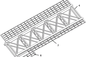 适用于港口的钢栈桥金属结构