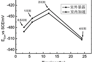 低合金耐蚀钢大气腐蚀的寿命评估方法