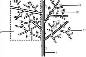 多枝树形等离激元波导复合纳米结构合成及光学操控方法