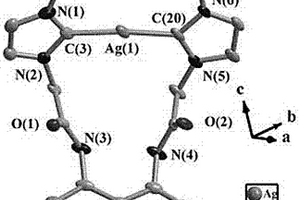 萘桥联的环状氮杂环卡宾银配合物及其制备方法与应用