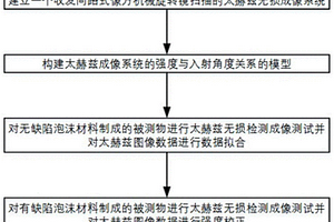 泡沫材料的大视场太赫兹无损检测方法