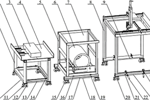 用于检测不同直径管材和平板工件的自动扫查装置