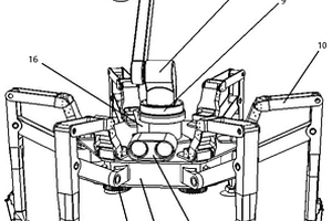 军机结构损伤自动检测与修复一体化爬行机器人