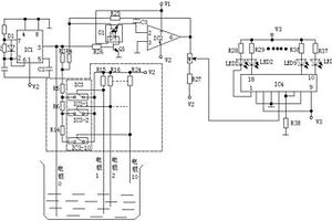 采用声呐法进行液体液位检测的电路