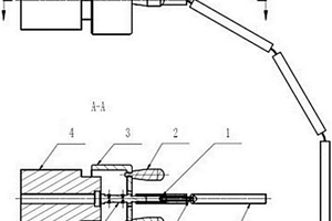 小型带中心孔螺栓超声检验装置组合结构