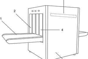带紫外线消毒的安检机