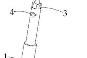 带伸缩杆的钢筋位置测定仪