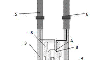 刹车管扩口接头内部锥角角度测量装置