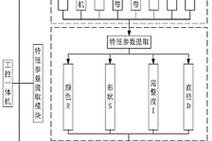 基于机器视觉的猴头菇分级系统及分级方法