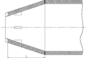承压设备锥形管环缝坡口制造方法
