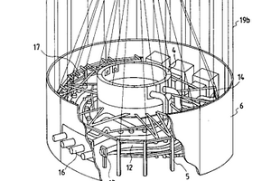 核反应堆外壳上部干井的建造方法及用于该方法的组件