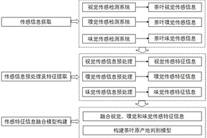 基于视觉、嗅觉和味觉传感信息融合的茶叶原产地的判别方法