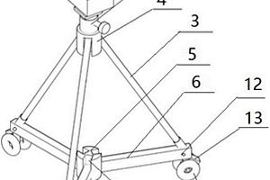 红外无损检测仪移动支架