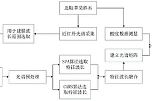 基于融合特征波长选择算法的苹果酸度近红外无损检测方法