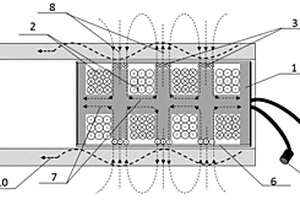 内插式全线圈结构电磁超声纵向导波探头及无损检测方法