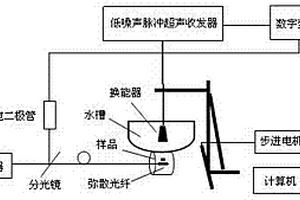 吸收体吸收系数测量和同时光声成像的无损检测装置