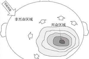 非接触非侵入无损伤的癫痫自组织监测预警干预系统及获取干扰脑电分布的方法